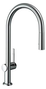 Hansgrohe Talis M54 - Páková kuchynská batéria 210, vyťahovateľná sprška, 2jet, chróm 72800000
