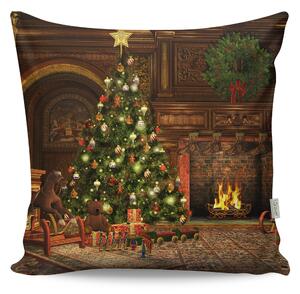 ASIR Dekoračný vankúš VIANOČNÝ STROMČEK 43 cm bavlna/polyester