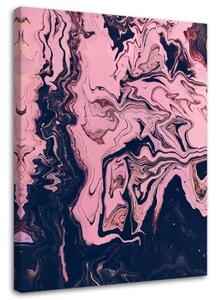 Obraz na plátně Abstraktní růžový akvarel - 40x60 cm