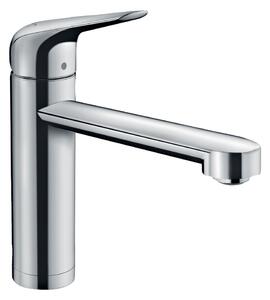 Hansgrohe Focus M42 - Kuchynská páková batéria 120 1jet s inštaláciou pred okno, chróm 71807000