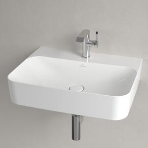 Villeroy & Boch Finion - Umývadlo 600x470 mm bez prepadu, alpská biela CeramicPlus 416861R1