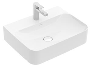 Villeroy & Boch Finion - Umývadlo 600x470 mm bez prepadu, alpská biela CeramicPlus 416861R1