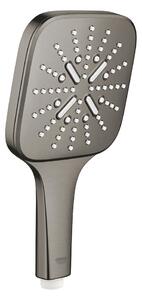 GROHE Rainshower SmartActive 130 Cube - Ručná sprcha s 3 prúdmi, kartáčovaný Hard Graphite 26582AL0