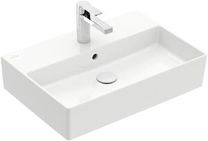 Villeroy & Boch Memento 2.0 - Umývadlo 600x420 mm, brúsené, s prepadom, alpská biela 4A226G01