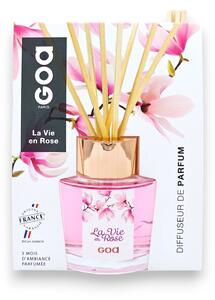 GOA aróma difuzér – LA VIE EN ROSE 200 ml | jemná romantická ružová vôňa