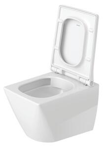 Duravit Viu - Závesné WC Compact, Rimless, biela 2573090000