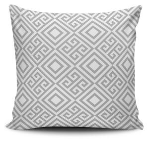 ASIR Dekoračný vankúš SIVÁ GEOMETRIA 43 cm polyester-bavlna
