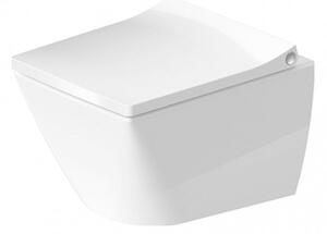 Duravit Viu - Závesné WC Compact, Rimless, biela 2573090000