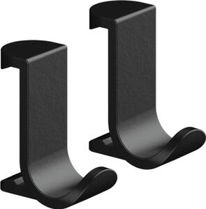 Hansgrohe WallStoris - Háčiky na uterák, široké, čierna matná 27914670