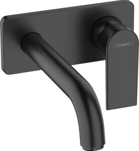 Hansgrohe Vernis Shape - Páková umývadlová batéria pod omietku s ramenom 207 mm, čierna matná 71578670