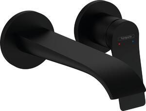 Hansgrohe Vivenis - Páková umývadlová batéria pod omietku, výtok 192 mm, čierna matná 75050670