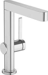 Hansgrohe Finoris - Páková umývadlová batéria 230 s otočným výtokom a odtokovou súpravou Push-Open, chróm 76060000