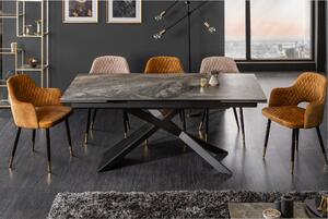 Euphoria jedálenský stôl 180-220-260cm keramický mramorový vzhľad