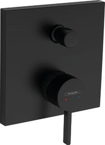 Hansgrohe Finoris - Páková vaňová batéria pod omietku, čierna matná 76415670