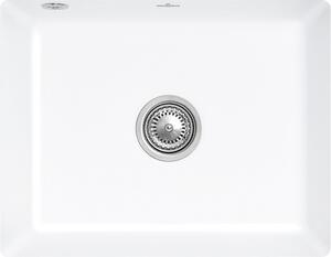 Villeroy & Boch Subway 60 SU - Keramický drez pod dosku 545x440 mm, alpská biela CeramicPlus 331001R1