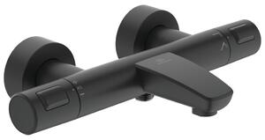 Ideal Standard CeraTherm T25 - Vaňová termostatická batéria nástenná, čierna matná A7544XG