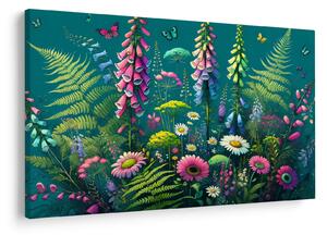 Obraz - Lúčne kvety (90x60 cm)