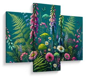 Obraz - Lúčne kvety (90x60 cm)