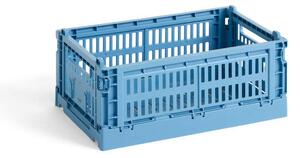 HAY Úložný box Colour Crate S, sky blue