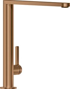Villeroy & Boch Finera - Drezová batéria stojanková, otočné rameno, bronz 92700004