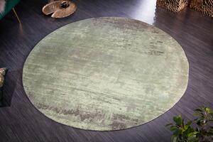 Koberec Modern Art 150cm okrúhly zelený béžový