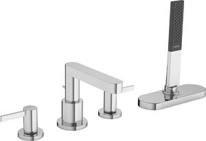Hansgrohe Finoris - 4-otvorová batéria na okraj vane, chróm 76444000