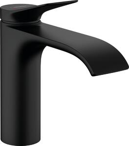 Hansgrohe Vivenis - Páková umývadlová batéria 110 bez odtokovej súpravy, čierna matná 75022670