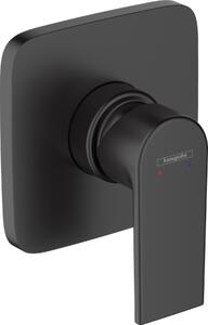 Hansgrohe Vernis Shape - Páková sprchová batéria pod omietku, čierna matná 71658670