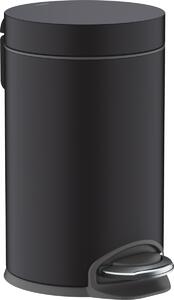 Hansgrohe AddStoris - Odpadkový kôš nášľapný, čierna matná 41775670
