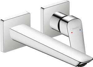 Hansgrohe Logis - Páková umývadlová batéria pod omietku, pre montáž na stenu Fine s výtokom 206 mm, chróm 71256000