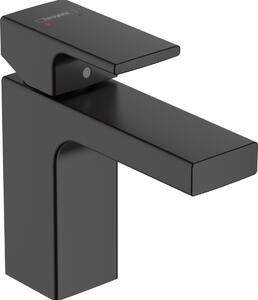Hansgrohe Vernis Shape - Páková umývadlová batéria 100 bez odtokovej súpravy, čierna matná 71569670