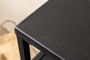 Konzolový stolík Dura Steel 100cm kovová čierna