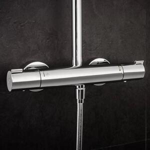 Hansgrohe Crometta sprchový systém E 240 1jet Showerpipe s termostatom chróm 27271000