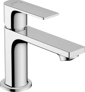 Hansgrohe Rebris E - Páková umývadlová batéria 80 s odtokovou súpravou s tiahlom, chróm 72550000