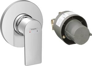 Hansgrohe Rebris E - Páková sprchová batéria, sada so základným telesom, chróm 72658000