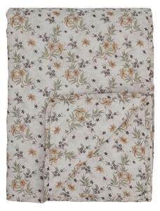 Prešívaný prehoz Aix Flower Olive 130 × 180 cm