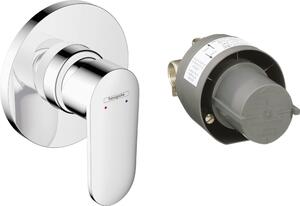 Hansgrohe Vernis Blend - Páková sprchová batéria pod omietku, sada s telesom, chróm 71663000