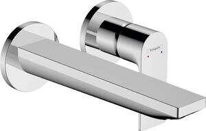 Hansgrohe Rebris E - Páková umývadlová batéria pod omietku, pre montáž na stenu, s výtokom 20 cm, chróm 72568000