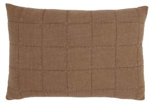 Prošívaný obal na vankúš Aix Vintage Clay 40 × 60 cm