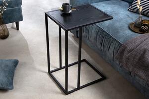 Príručný stolík Slim Line 45cm čierny jaseň