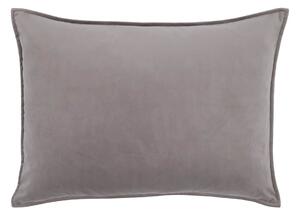 Sametový obal na vankúš Aix Thunder Grey 50 × 70 cm
