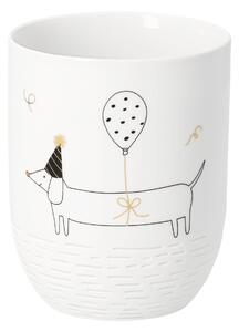 Porcelánový hrnček Dachshund Ballon