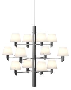 Lustre Herstal, Gil, stmievateľné, Metalická, Obývacia izba, Kov, Dizajnový