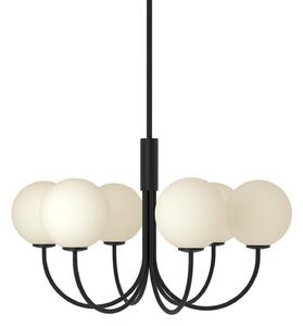 Lustre Herstal, BALLON, stmievateľné, Čierna, Obývacia izba, Kov, Dizajnový