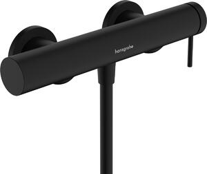 Hansgrohe Tecturis S - Páková sprchová batéria nástenná, čierna matná 73622670