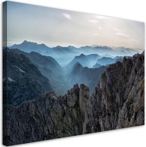 Obraz na plátně, Krajinové hory - 120x80 cm