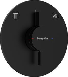 Hansgrohe DuoTurn S - Batéria pod omietku pre 2 spotrebiče, čierna matná 75418670