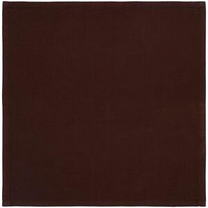 Bavlnená servítka Elin Plain Brown 40 × 40 cm