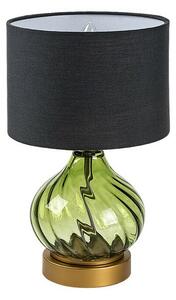Rabalux 74033 dekoratívna stolná lampa Pirelo, E14, 1x max. 25W, fľaškovo zelená