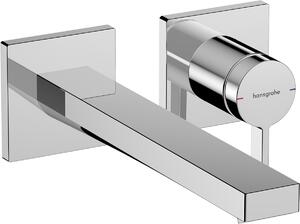Hansgrohe Tecturis E - Páková umývadlová batéria EcoSmart+ pod omietku s výtokom 225 mm, chróm 73051000